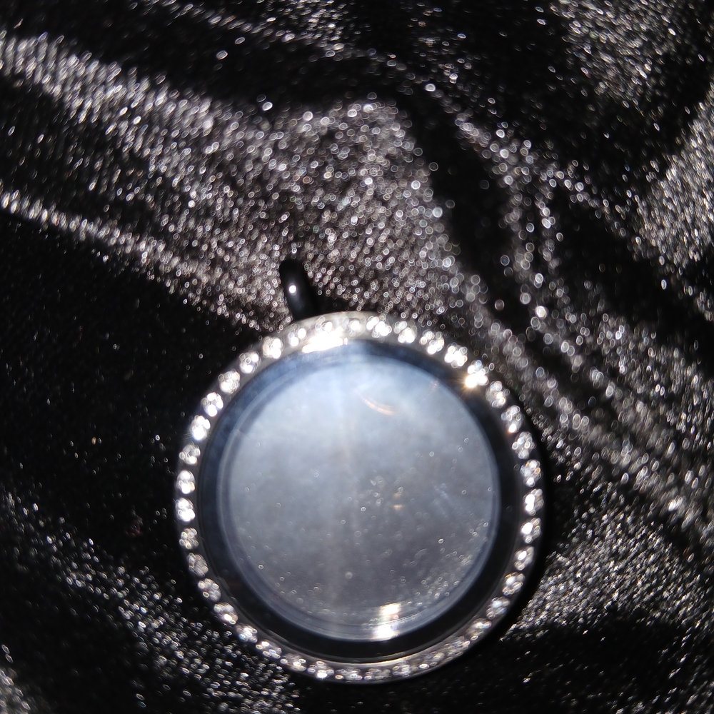 Origami Owl Silver Locket Necklace